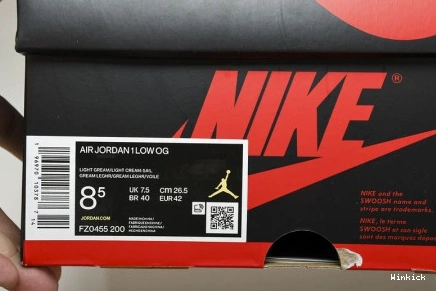  Low 1 OG Retro Chris Paul Jordan FZ0455-200 0725